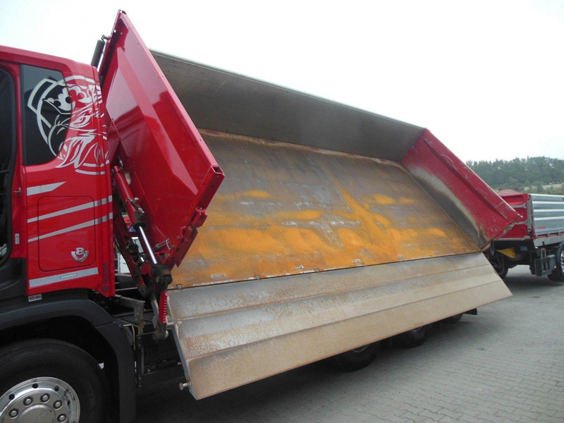 Camión volquete, Camión grúa Scania R 580 8X4 + PALFINGER PK 19.001 crane: foto 11