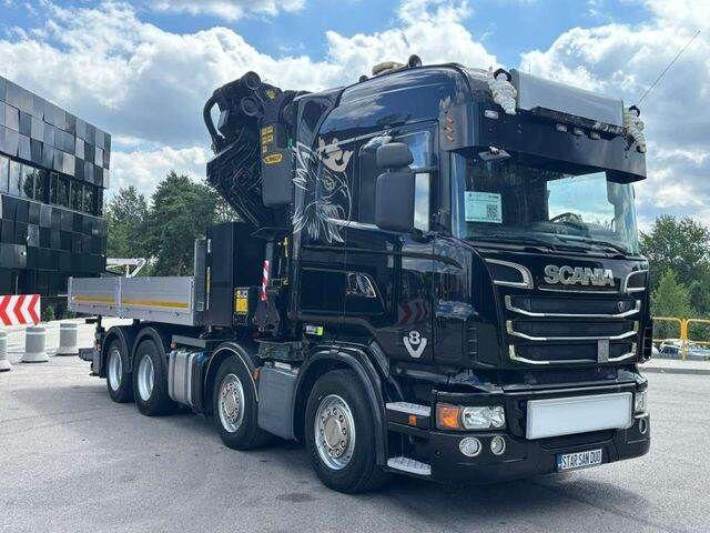 Scania R560 8x2 PALFINGER PK 92002 SH Fly Jib Winch 5t - Camión caja abierta, Camión grúa: foto 3 Scania R560 8x2 PALFINGER PK 92002 SH Fly Jib Winch 5t - Camión caja abierta, Camión grúa: foto 3
