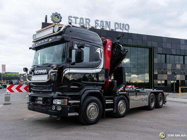Arrendamiento de Scania R580 8x4 HMF 5020-K6, JOAB L20 5200AK Hooklift Scania R580 8x4 HMF 5020-K6, JOAB L20 5200AK Hooklift: foto 9