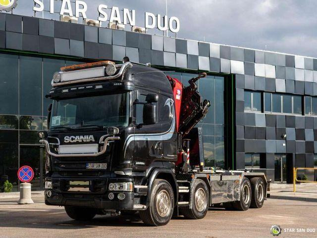 Arrendamiento de Scania R580 8x4 HMF 5020-K6, JOAB L20 5200AK Hooklift Scania R580 8x4 HMF 5020-K6, JOAB L20 5200AK Hooklift: foto 6