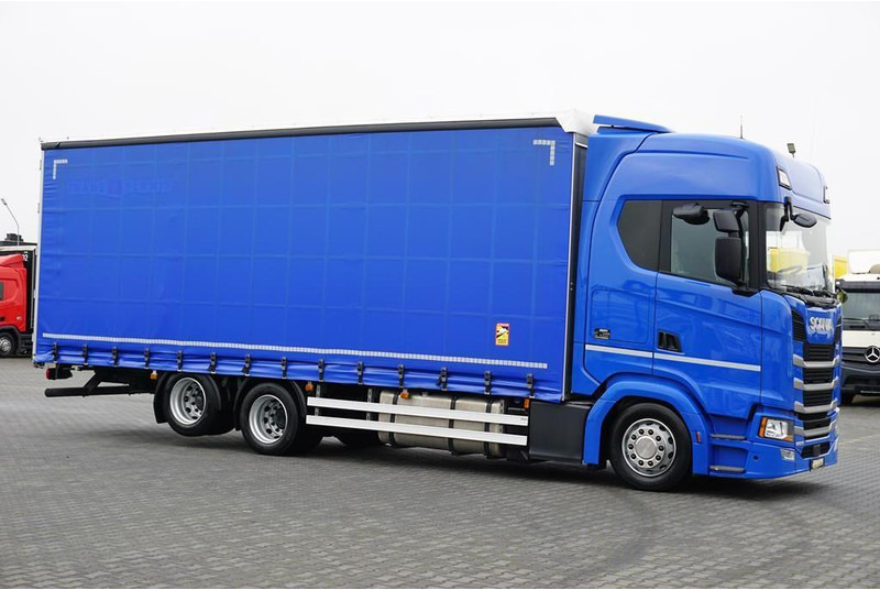 Scania / S 500 / ACC / E 6 / FIRANKA / 20 PALET / DŁ. 8,1 M / RETARDER - Camión lona: foto 4 Scania / S 500 / ACC / E 6 / FIRANKA / 20 PALET / DŁ. 8,1 M / RETARDER - Camión lona: foto 4