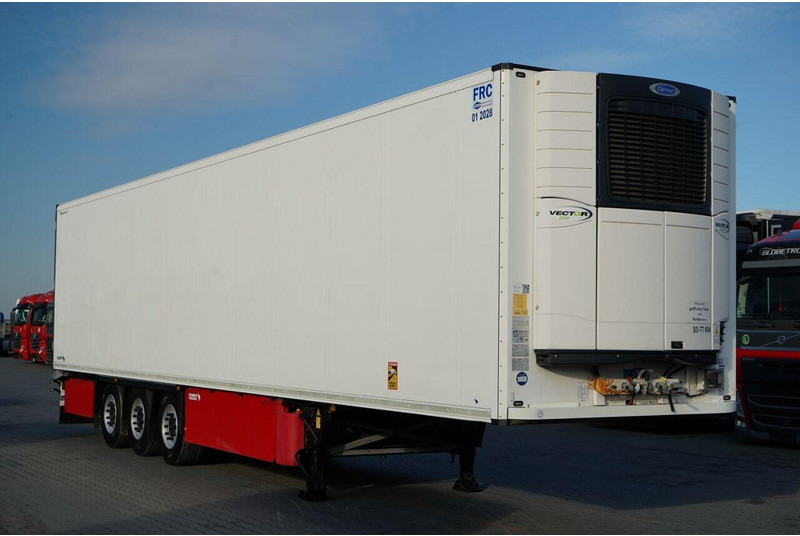 Schmitz Cargobull CHŁODNIA / CARRIER VECTOR 1550 / OŚ PODNOSZONA / DOPPELSTOCK / K - Semirremolque frigorífico: foto 1 Schmitz Cargobull CHŁODNIA / CARRIER VECTOR 1550 / OŚ PODNOSZONA / DOPPELSTOCK / K - Semirremolque frigorífico: foto 1