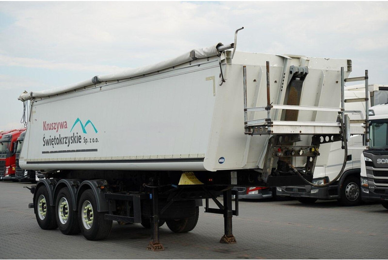 Schmitz Cargobull / WYWROTKA / ALUMINIOWA / OŚ PODNOSZONA / OSIE SAF / PO KONTRAKC - Semirremolque volquete: foto 1 Schmitz Cargobull / WYWROTKA / ALUMINIOWA / OŚ PODNOSZONA / OSIE SAF / PO KONTRAKC - Semirremolque volquete: foto 1