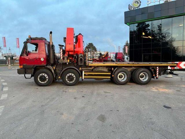 Tatra T815 8x8 PALFINGER PK 74002 Crane Kran - Camión caja abierta, Camión grúa: foto 4 Tatra T815 8x8 PALFINGER PK 74002 Crane Kran - Camión caja abierta, Camión grúa: foto 4
