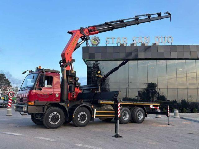 Tatra T815 8x8 PALFINGER PK 74002 Crane Kran - Camión caja abierta, Camión grúa: foto 5 Tatra T815 8x8 PALFINGER PK 74002 Crane Kran - Camión caja abierta, Camión grúa: foto 5