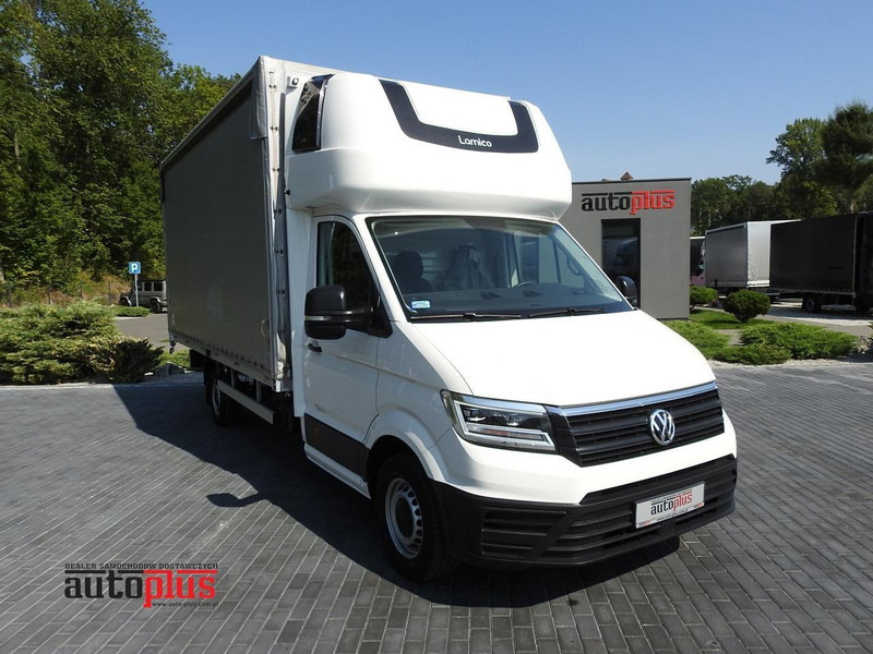 Volkswagen CRAFTER PLANDEKA 10 PALET WEBASTO TEMPOMAT KLIMATYZACJA LEDY 18 - Furgoneta con lona: foto 1 Volkswagen CRAFTER PLANDEKA 10 PALET WEBASTO TEMPOMAT KLIMATYZACJA LEDY 18 - Furgoneta con lona: foto 1