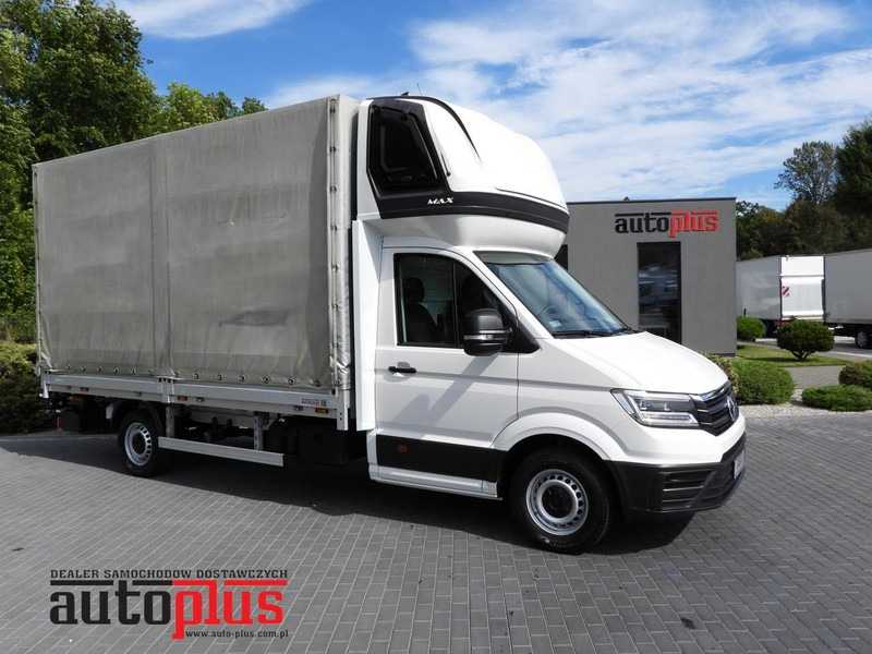 Volkswagen CRAFTER PLANDEKA WINDA 8 PALET WEBASTO TEMPOMAT LEDY KLIMATYZACJ - Furgoneta con lona: foto 1 Volkswagen CRAFTER PLANDEKA WINDA 8 PALET WEBASTO TEMPOMAT LEDY KLIMATYZACJ - Furgoneta con lona: foto 1