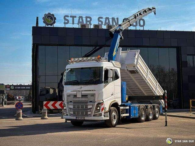 Volvo FH 16.550 8x4 Palfinger PK 34002-SH Crane Kippe - Camión volquete, Camión grúa: foto 1 Volvo FH 16.550 8x4 Palfinger PK 34002-SH Crane Kippe - Camión volquete, Camión grúa: foto 1