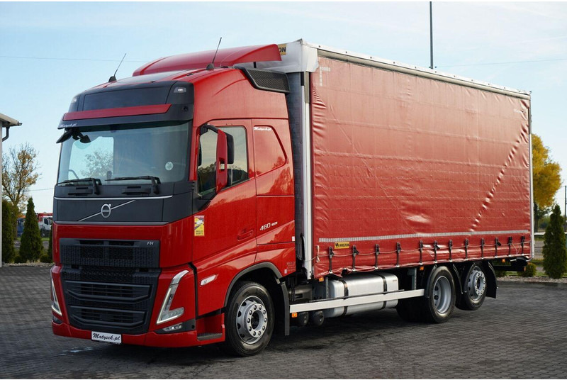 Volvo FH 460 / SOLÓWKA / I-SAVE / I-PARK COOL / OŚ PODNOSZONA SKRĘTNA - Camión lona: foto 4 Volvo FH 460 / SOLÓWKA / I-SAVE / I-PARK COOL / OŚ PODNOSZONA SKRĘTNA - Camión lona: foto 4