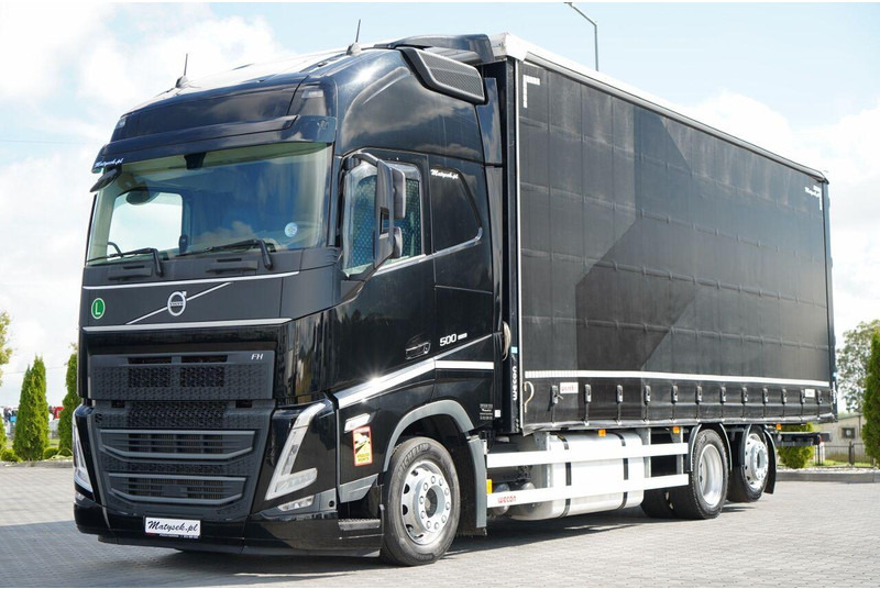 Volvo FH 500 / I-SAVE / TANDEM PRZEJAZDOWY / 2023 / KLIMA POSTOJOWA / - Camión lona: foto 4 Volvo FH 500 / I-SAVE / TANDEM PRZEJAZDOWY / 2023 / KLIMA POSTOJOWA / - Camión lona: foto 4