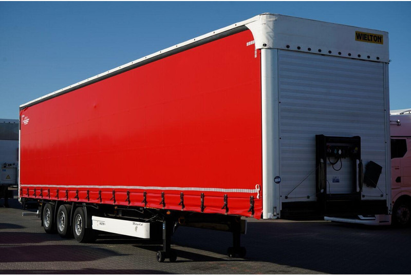 Wielton FIRANKA MEGA / LOWDECK / BDE - ROZSUWANE SŁUPKI / DACH PODNOSZON - Semirremolque lona: foto 1 Wielton FIRANKA MEGA / LOWDECK / BDE - ROZSUWANE SŁUPKI / DACH PODNOSZON - Semirremolque lona: foto 1
