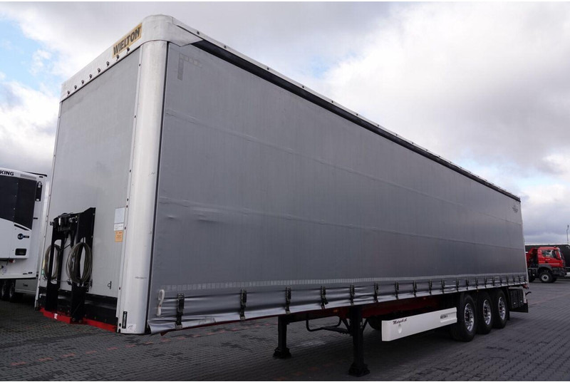 Wielton FIRANKA / MULDA DO STALI - 9 M / 2017 R / OŚ PODNOSZONA / COILM - Semirremolque lona: foto 2 Wielton FIRANKA / MULDA DO STALI - 9 M / 2017 R / OŚ PODNOSZONA / COILM - Semirremolque lona: foto 2