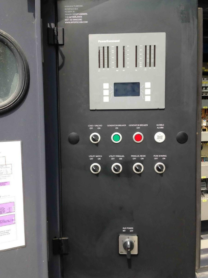 Generador industriale Cummins Generator 1250 KVA QSK45-G4 Engine Super silent Silent: foto 15