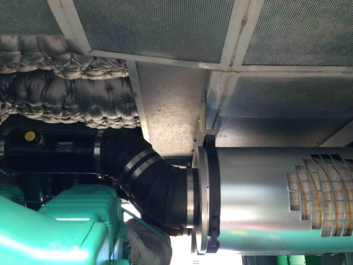 Generador industriale Cummins Generator 1250 KVA QSK45-G4 Engine Super silent Silent: foto 7