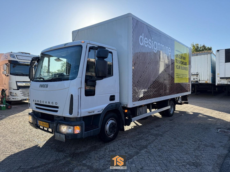 Iveco ML75E18 KOFFER - LADEBORDWAND - EURO 5 - NL TOP TRUCK - Camión caja cerrada: foto 1 Iveco ML75E18 KOFFER - LADEBORDWAND - EURO 5 - NL TOP TRUCK - Camión caja cerrada: foto 1
