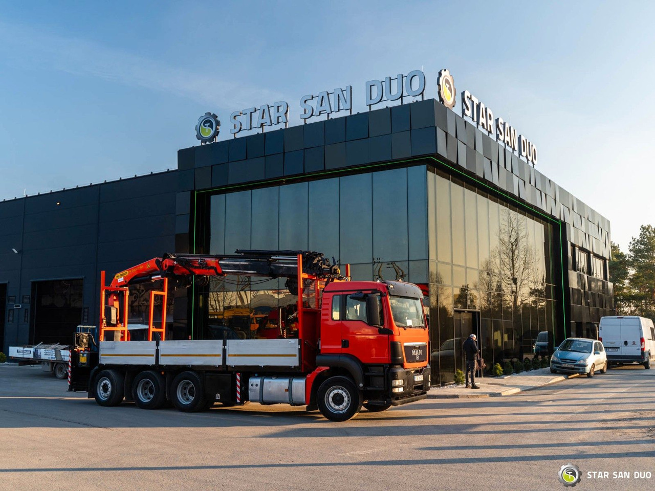 Camión grúa, Camión caja abierta MAN TGS 35.400 8x4 Palfinger PK 34002 Winch KRAN MAN TGS 35.400 8x4 Palfinger PK 34002 Winch KRAN: foto 6 Camión grúa, Camión caja abierta MAN TGS 35.400 8x4 Palfinger PK 34002 Winch KRAN MAN TGS 35.400 8x4 Palfinger PK 34002 Winch KRAN: foto 6