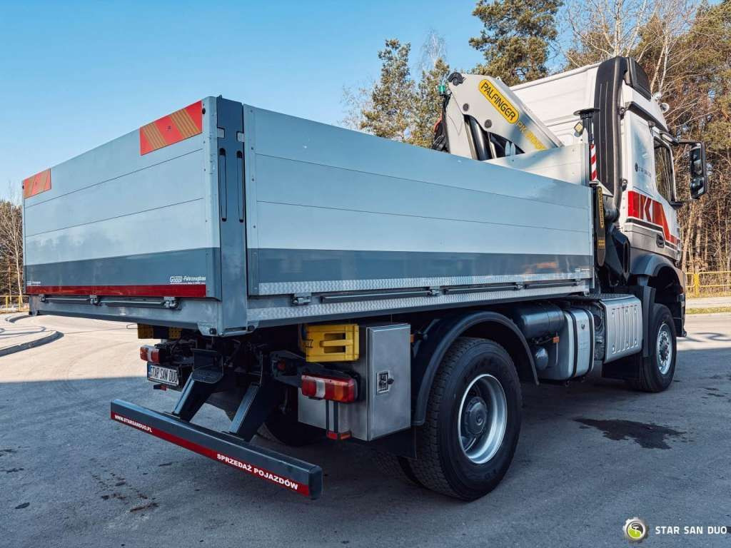 Camión grúa Mercedes-Benz  AROCS 1851 4x4 PALFINGER PK 20002 Crane Kran: foto 7