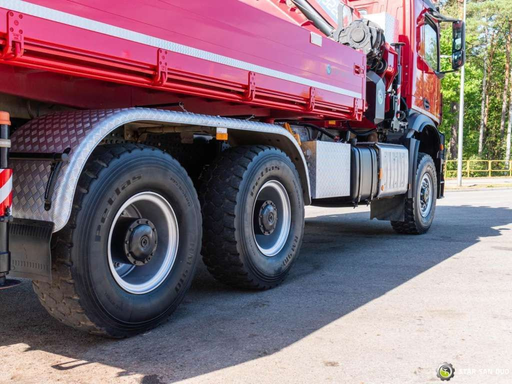 Camión grúa Mercedes-Benz AROCS 3345 6x6 HMF 3220 Winch Crane tipper: foto 20 Camión grúa Mercedes-Benz AROCS 3345 6x6 HMF 3220 Winch Crane tipper: foto 20