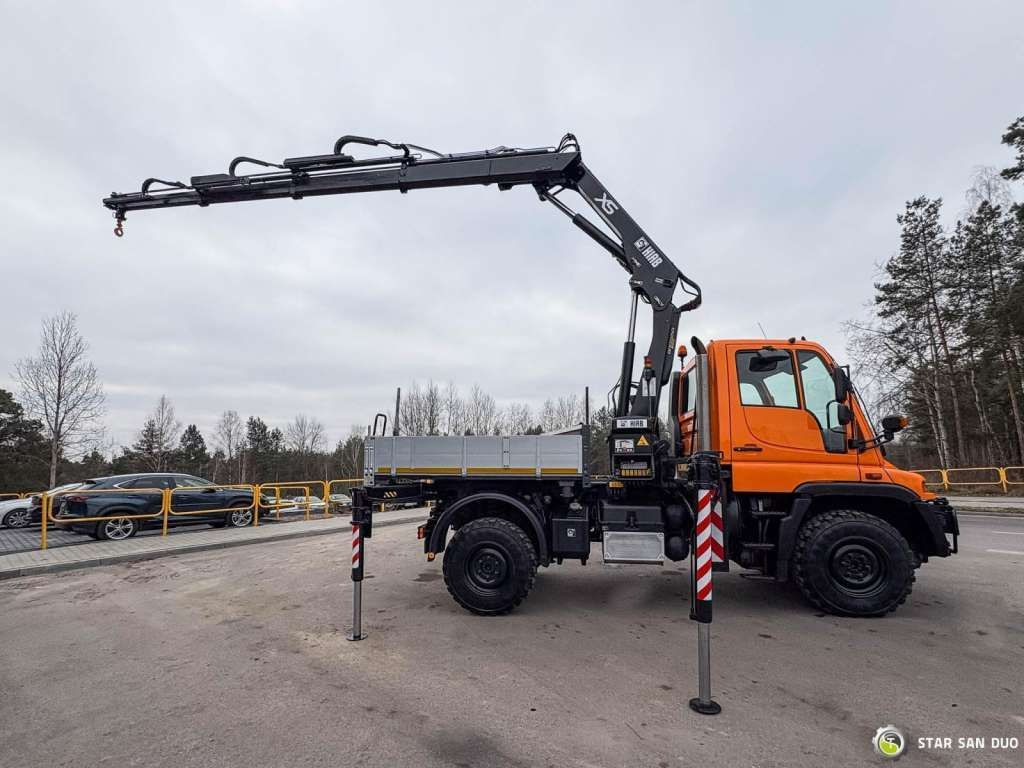 Unimog Mercedes-Benz UNIMOG U300 4x4 HIAB 122 D-3 CRANE Unimog Mercedes-Benz UNIMOG U300 4x4 HIAB 122 D-3 CRANE - Camión grúa, Camión caja abierta: foto 4 Unimog Mercedes-Benz UNIMOG U300 4x4 HIAB 122 D-3 CRANE Unimog Mercedes-Benz UNIMOG U300 4x4 HIAB 122 D-3 CRANE - Camión grúa, Camión caja abierta: foto 4