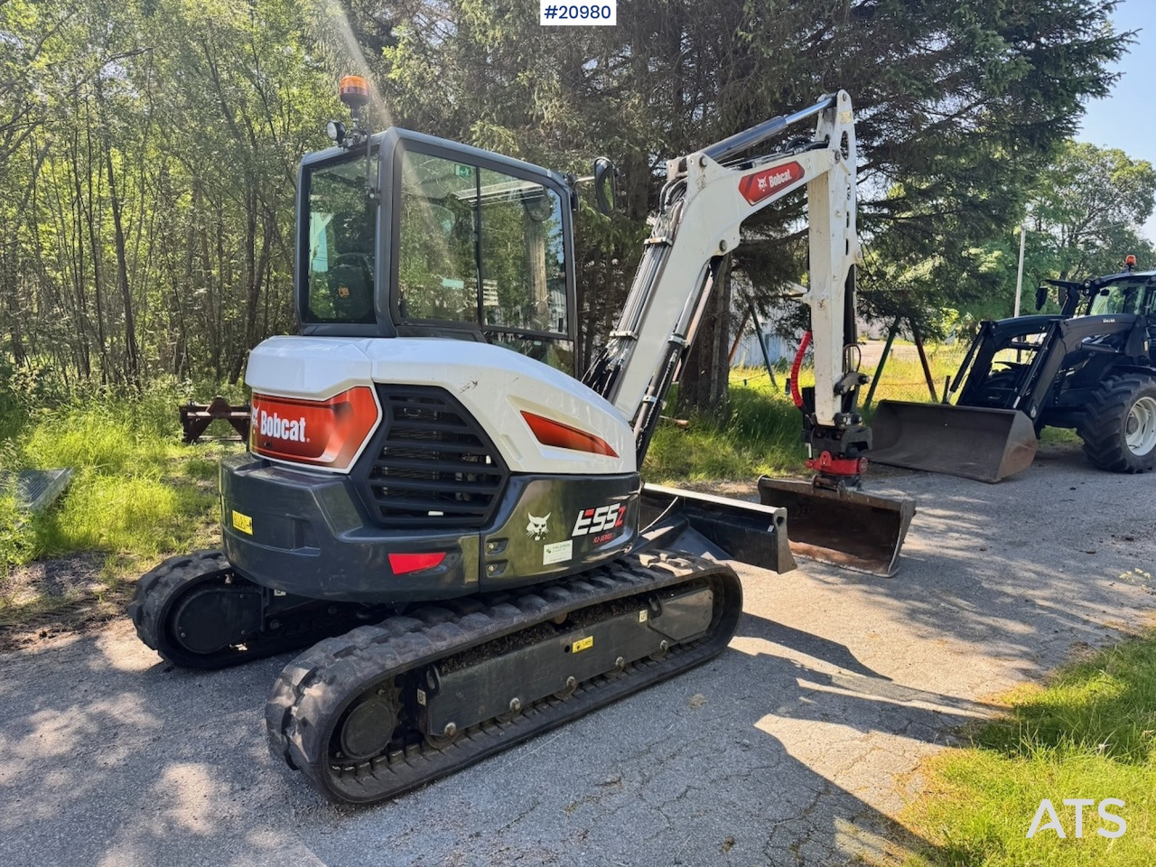 Bobcat E55Z Minigraver m/ Rototilt og 2 skuffer. 230 timer! - Miniexcavadora: foto 3 Bobcat E55Z Minigraver m/ Rototilt og 2 skuffer. 230 timer! - Miniexcavadora: foto 3