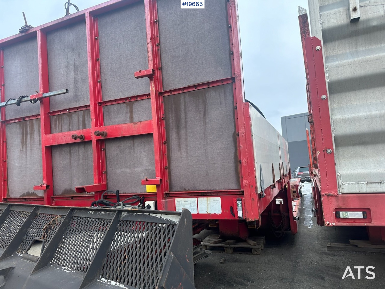 Semirremolque plataforma/ Caja abierta Broshuis 3 AUD-44 brønnhenger.: foto 30 Semirremolque plataforma/ Caja abierta Broshuis 3 AUD-44 brønnhenger.: foto 30