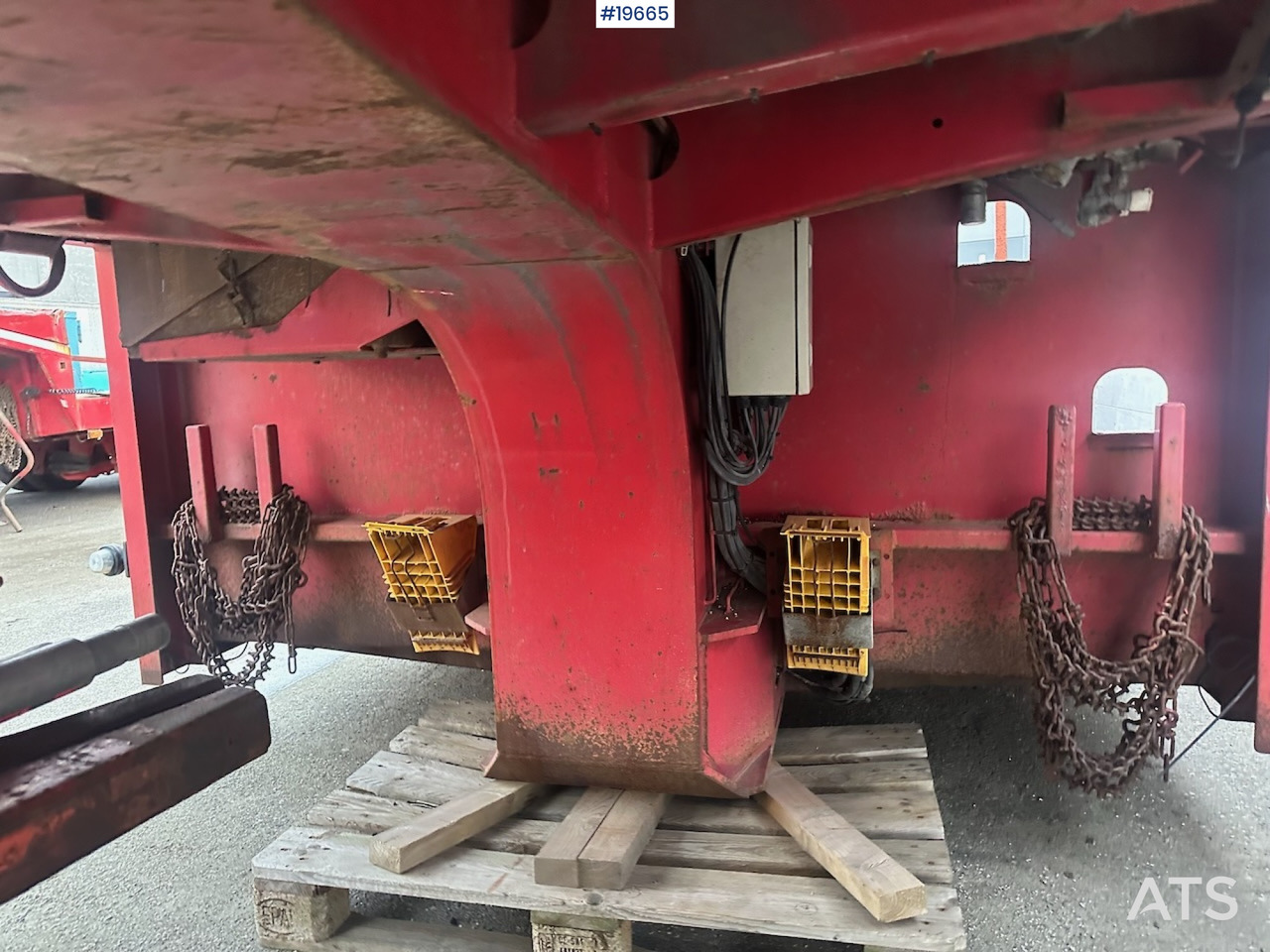 Semirremolque plataforma/ Caja abierta Broshuis 3 AUD-44 brønnhenger.: foto 33 Semirremolque plataforma/ Caja abierta Broshuis 3 AUD-44 brønnhenger.: foto 33