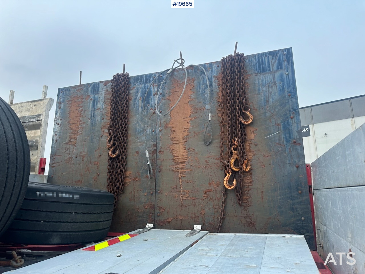 Semirremolque plataforma/ Caja abierta Broshuis 3 AUD-44 brønnhenger.: foto 40 Semirremolque plataforma/ Caja abierta Broshuis 3 AUD-44 brønnhenger.: foto 40