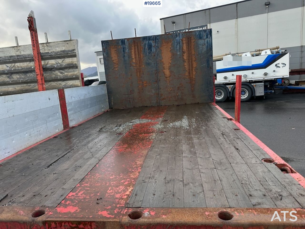 Semirremolque plataforma/ Caja abierta Broshuis 3 AUD-44 brønnhenger.: foto 19 Semirremolque plataforma/ Caja abierta Broshuis 3 AUD-44 brønnhenger.: foto 19