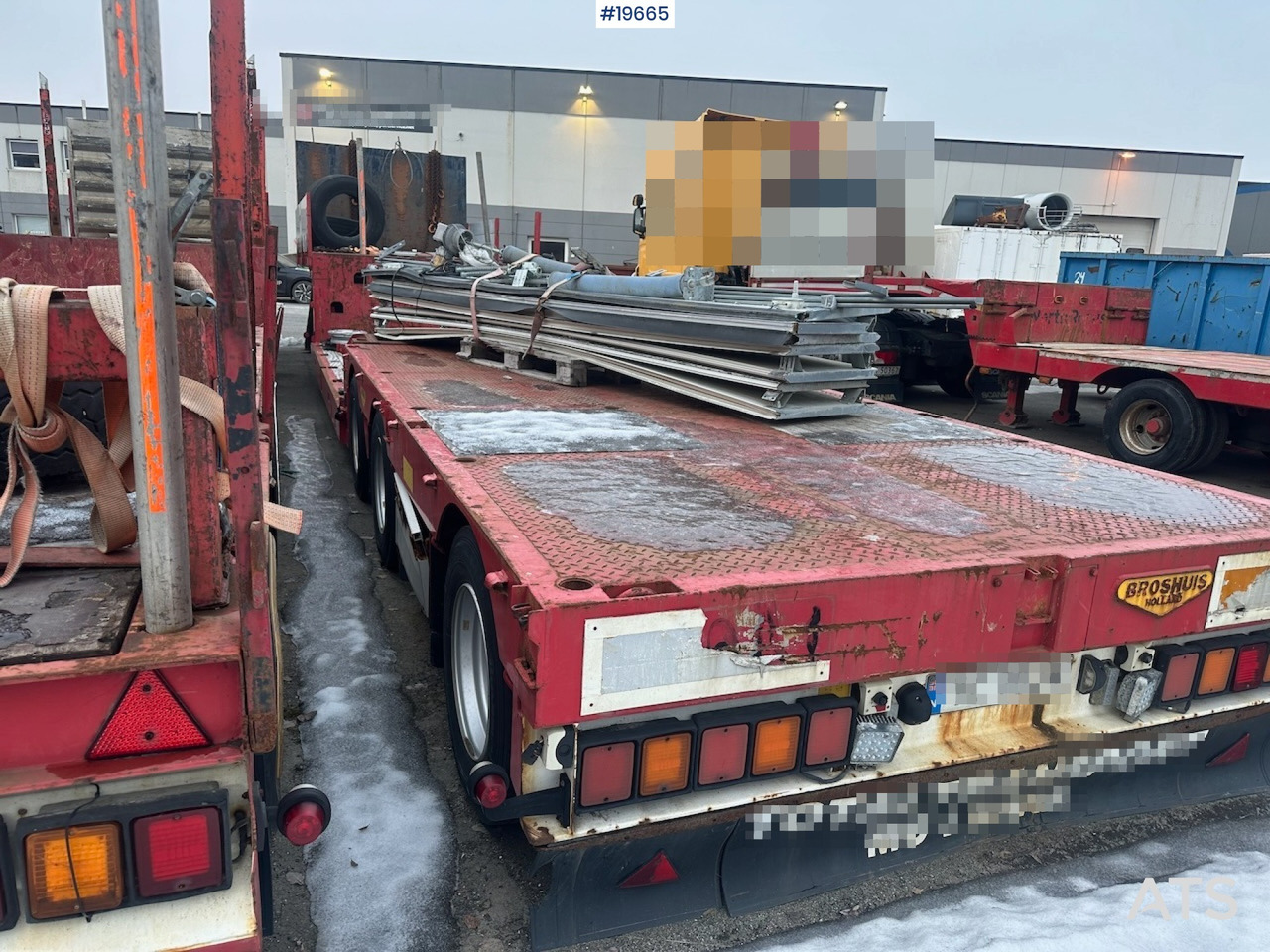 Semirremolque plataforma/ Caja abierta Broshuis 3 AUD-44 brønnhenger.: foto 29 Semirremolque plataforma/ Caja abierta Broshuis 3 AUD-44 brønnhenger.: foto 29