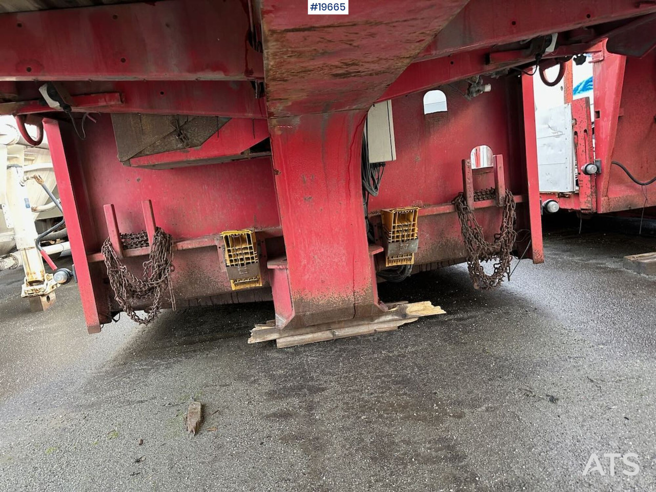 Semirremolque plataforma/ Caja abierta Broshuis 3 AUD-44 brønnhenger.: foto 16 Semirremolque plataforma/ Caja abierta Broshuis 3 AUD-44 brønnhenger.: foto 16