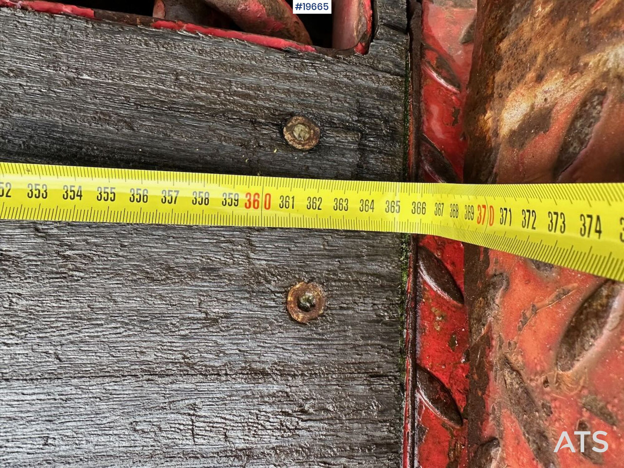 Semirremolque plataforma/ Caja abierta Broshuis 3 AUD-44 brønnhenger.: foto 8 Semirremolque plataforma/ Caja abierta Broshuis 3 AUD-44 brønnhenger.: foto 8