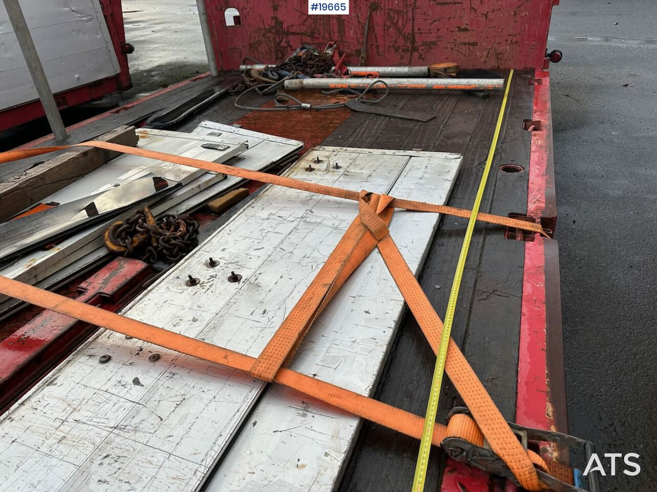 Semirremolque plataforma/ Caja abierta Broshuis 3 AUD-44 brønnhenger.: foto 6 Semirremolque plataforma/ Caja abierta Broshuis 3 AUD-44 brønnhenger.: foto 6