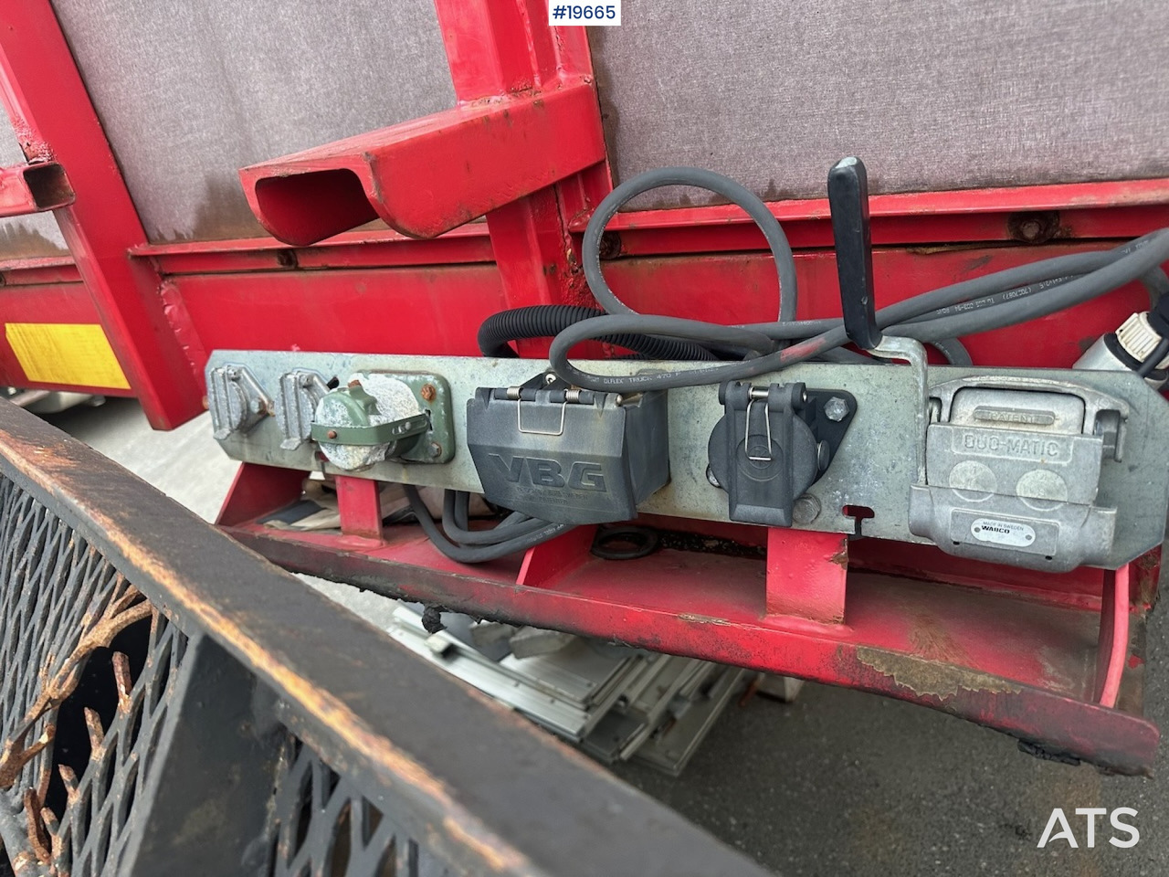 Semirremolque plataforma/ Caja abierta Broshuis 3 AUD-44 brønnhenger.: foto 44 Semirremolque plataforma/ Caja abierta Broshuis 3 AUD-44 brønnhenger.: foto 44