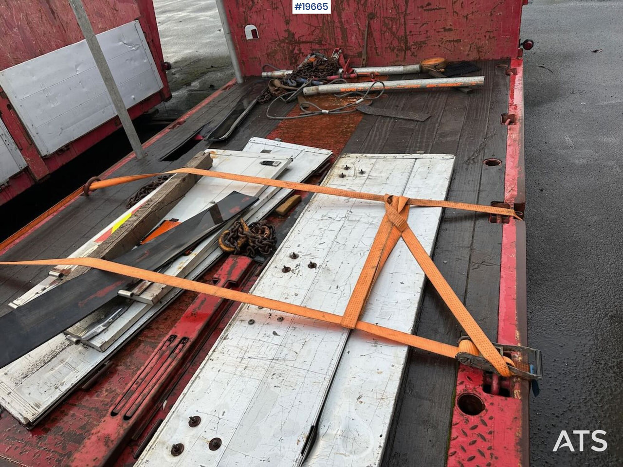 Semirremolque plataforma/ Caja abierta Broshuis 3 AUD-44 brønnhenger.: foto 21 Semirremolque plataforma/ Caja abierta Broshuis 3 AUD-44 brønnhenger.: foto 21