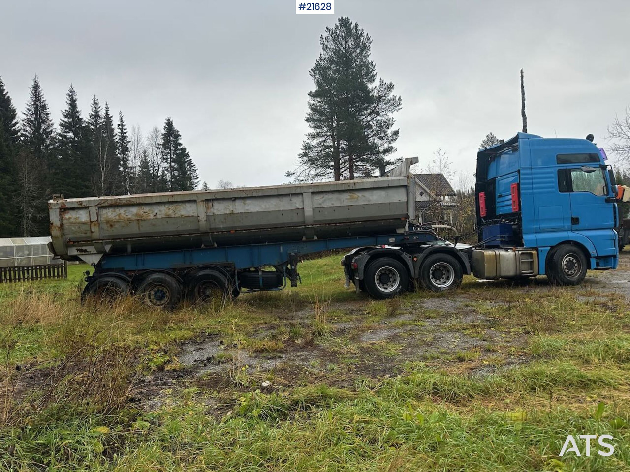 MAN TGA 28.530 6x2 trekkvogn m/ 1987 L.A.G Bree 3 akslet tippsemi SE VIDEO - Cabeza tractora: foto 2 MAN TGA 28.530 6x2 trekkvogn m/ 1987 L.A.G Bree 3 akslet tippsemi SE VIDEO - Cabeza tractora: foto 2