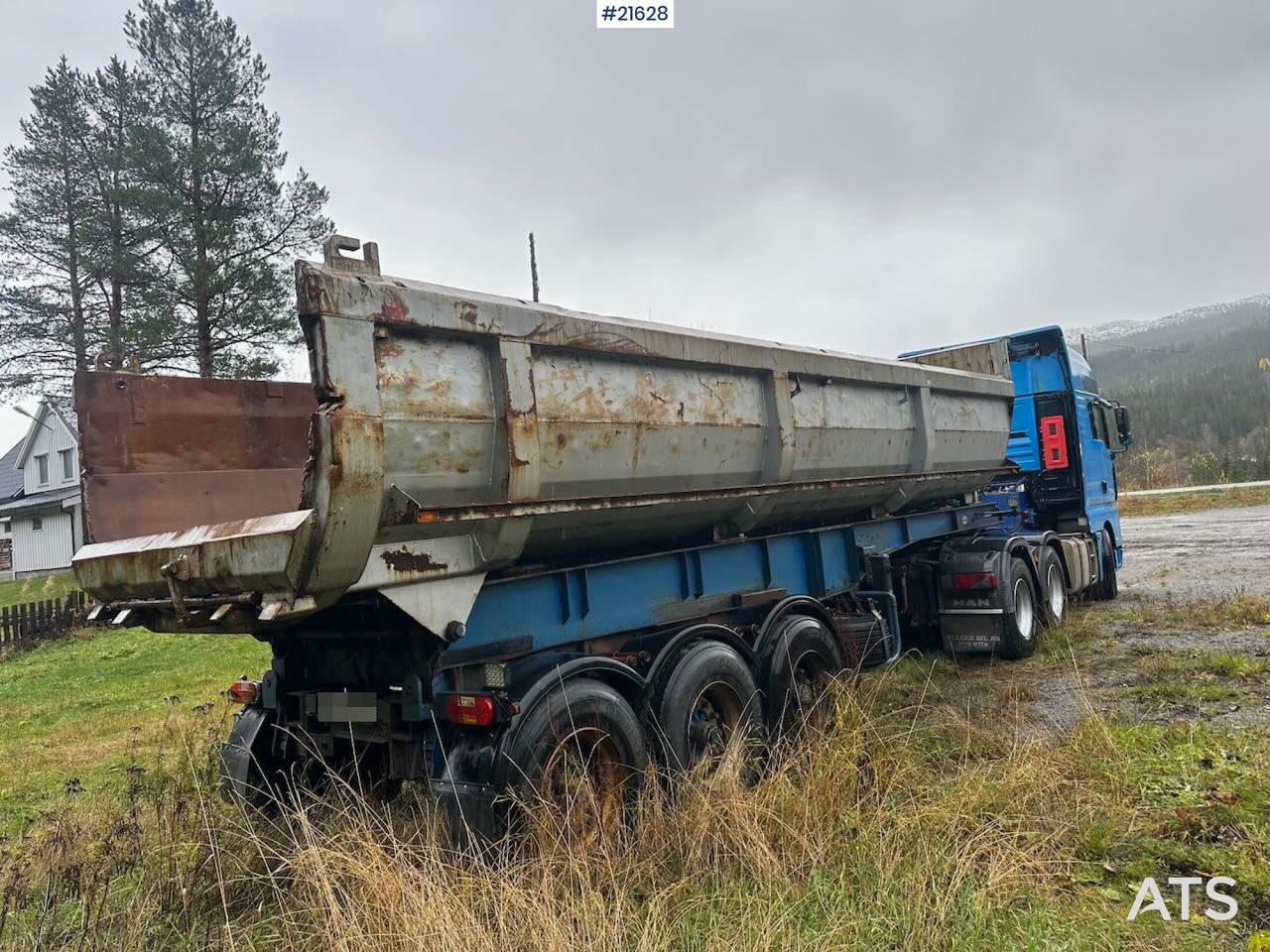 MAN TGA 28.530 6x2 trekkvogn m/ 1987 L.A.G Bree 3 akslet tippsemi SE VIDEO - Cabeza tractora: foto 3 MAN TGA 28.530 6x2 trekkvogn m/ 1987 L.A.G Bree 3 akslet tippsemi SE VIDEO - Cabeza tractora: foto 3