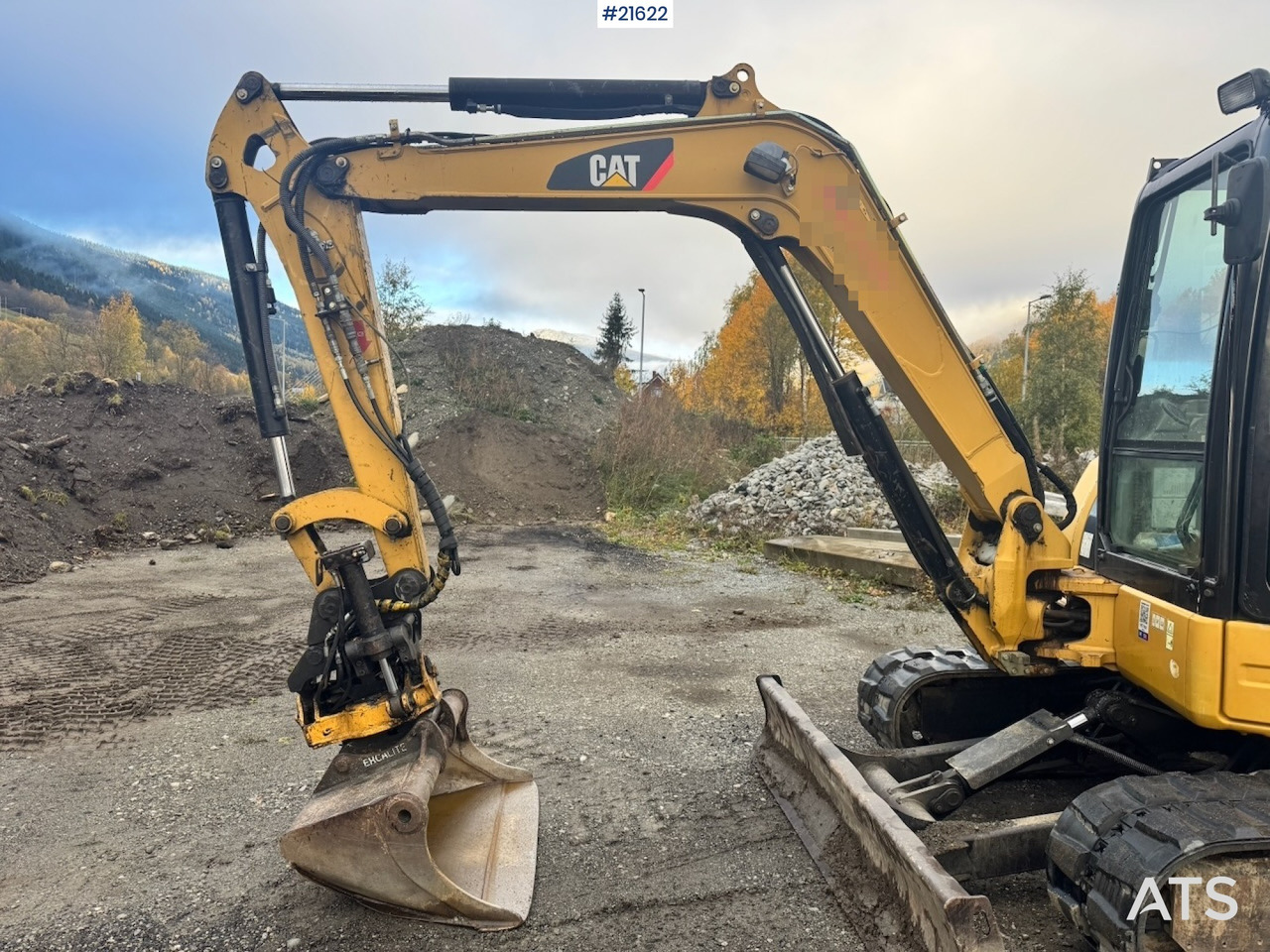 Excavadora de cadenas Caterpillar CAT 305C m/ Rototilt og 2 skuffer: foto 11 Excavadora de cadenas Caterpillar CAT 305C m/ Rototilt og 2 skuffer: foto 11