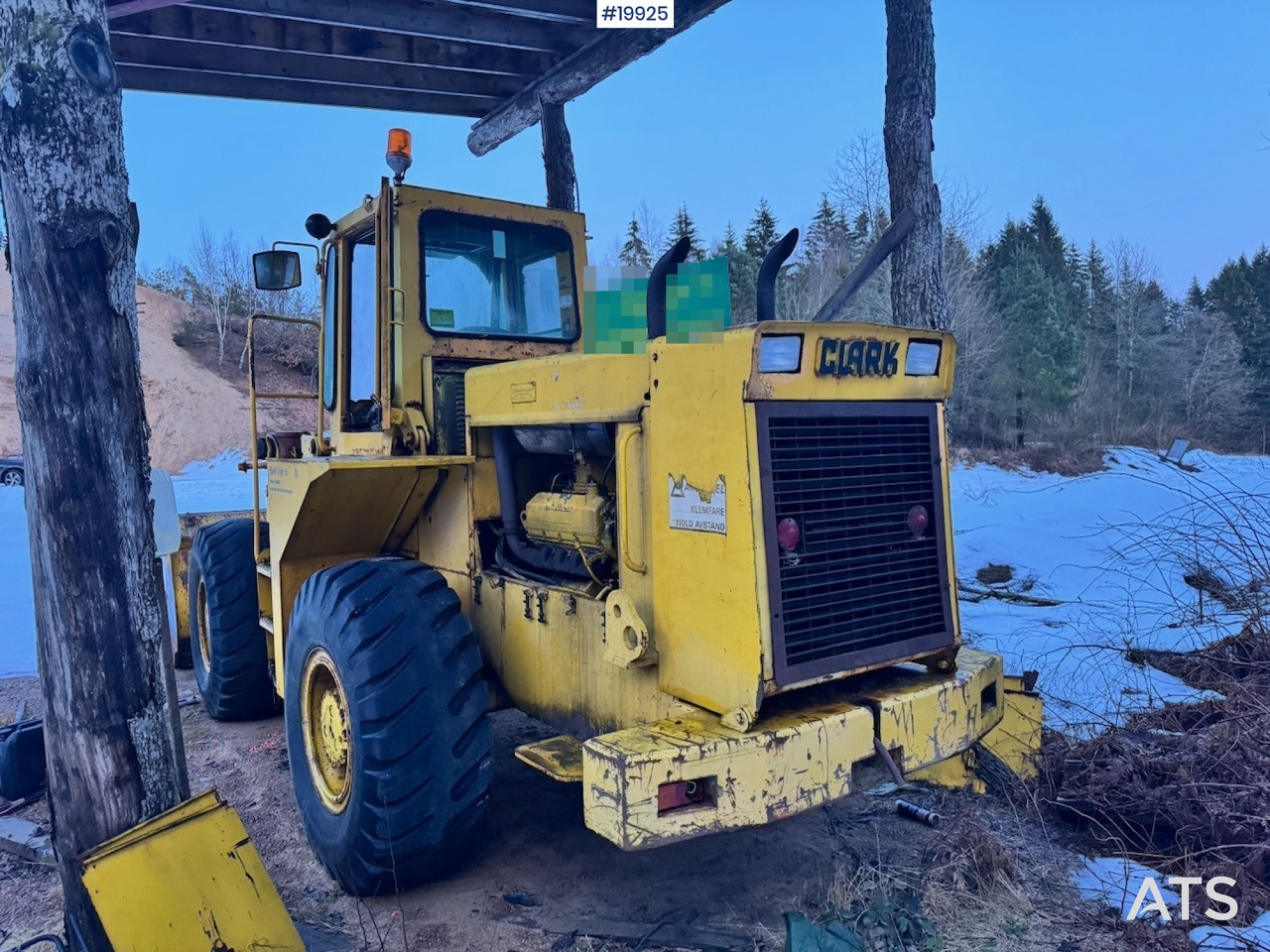 Cargadora de ruedas Clark 75B: foto 7 Cargadora de ruedas Clark 75B: foto 7