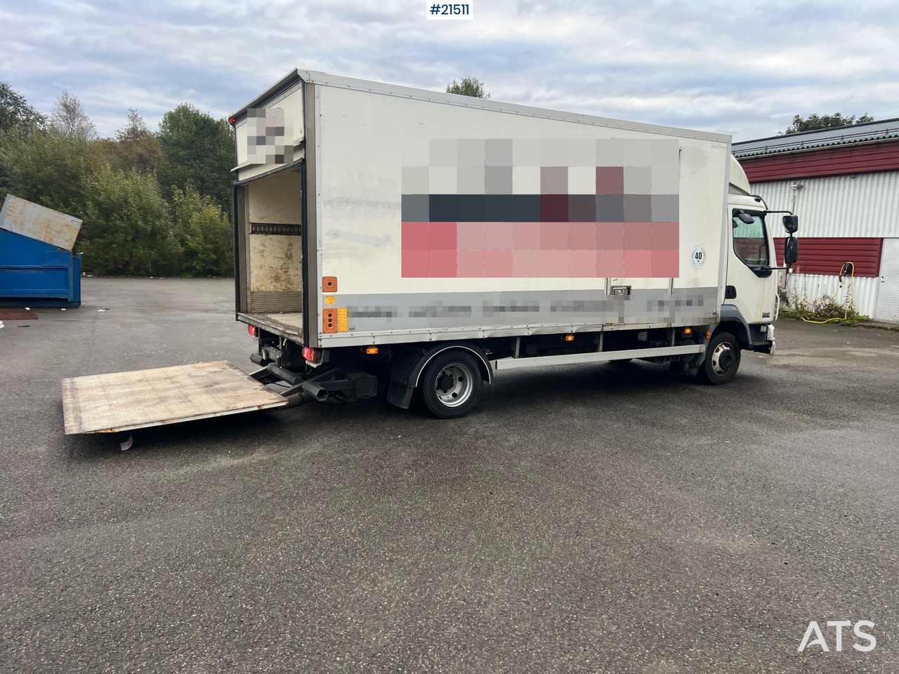 DAF FA 4x2 Skapbil m/ Lift Rep.Objekt - Camión caja cerrada: foto 4 DAF FA 4x2 Skapbil m/ Lift Rep.Objekt - Camión caja cerrada: foto 4