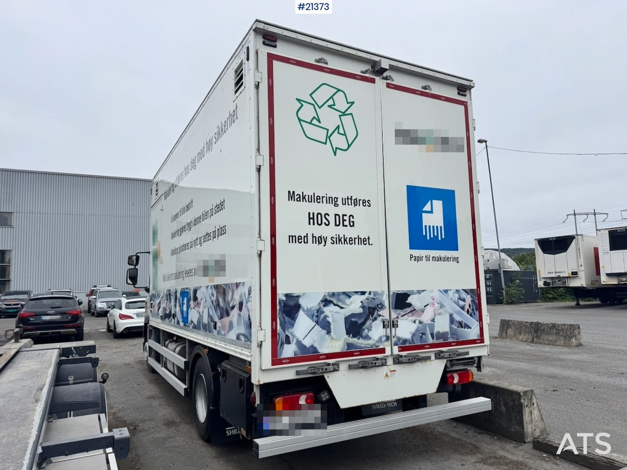 Trituradora de residuos, Camión DAF LF 260 Makuleringsbil. 37 000 km! Må Sees!: foto 8 Trituradora de residuos, Camión DAF LF 260 Makuleringsbil. 37 000 km! Må Sees!: foto 8