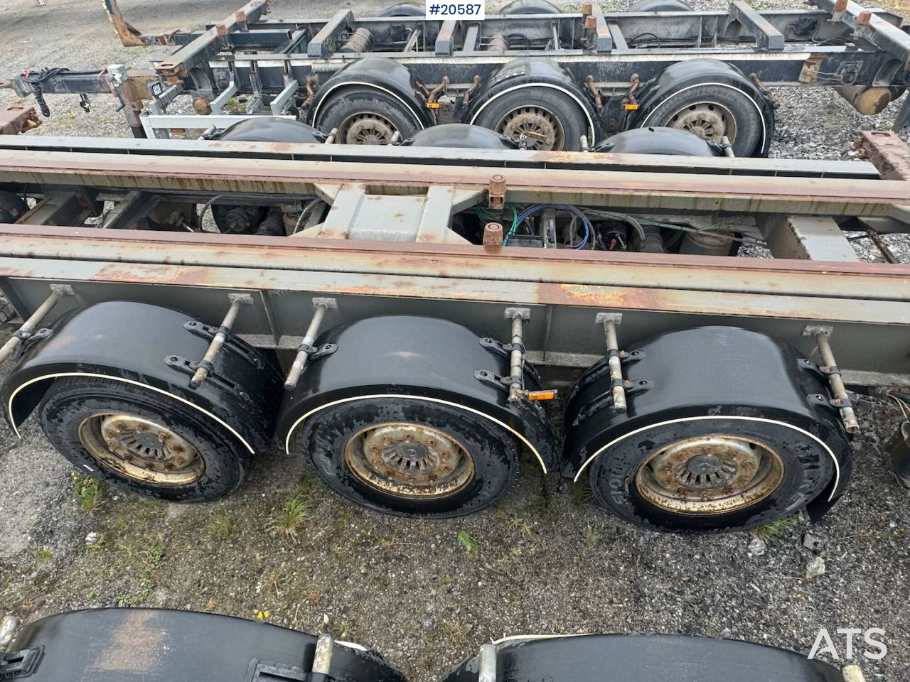 F.A.G 2015 F.A.G Containerkjerre – med tipp - Remolque portacontenedore/ Intercambiable: foto 3 F.A.G 2015 F.A.G Containerkjerre – med tipp - Remolque portacontenedore/ Intercambiable: foto 3