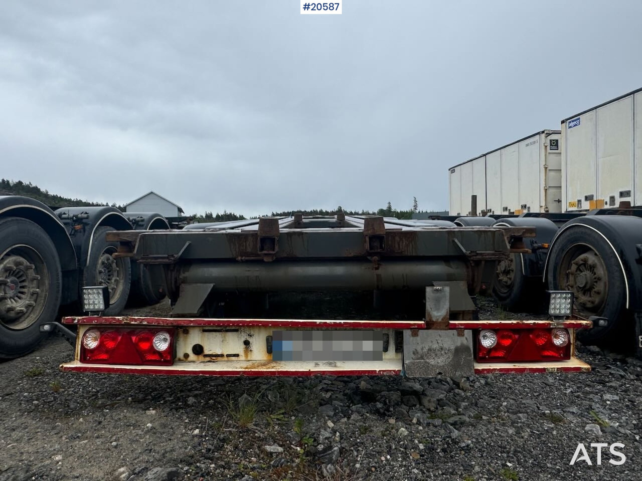 F.A.G 2015 F.A.G Containerkjerre – med tipp - Remolque portacontenedore/ Intercambiable: foto 5 F.A.G 2015 F.A.G Containerkjerre – med tipp - Remolque portacontenedore/ Intercambiable: foto 5