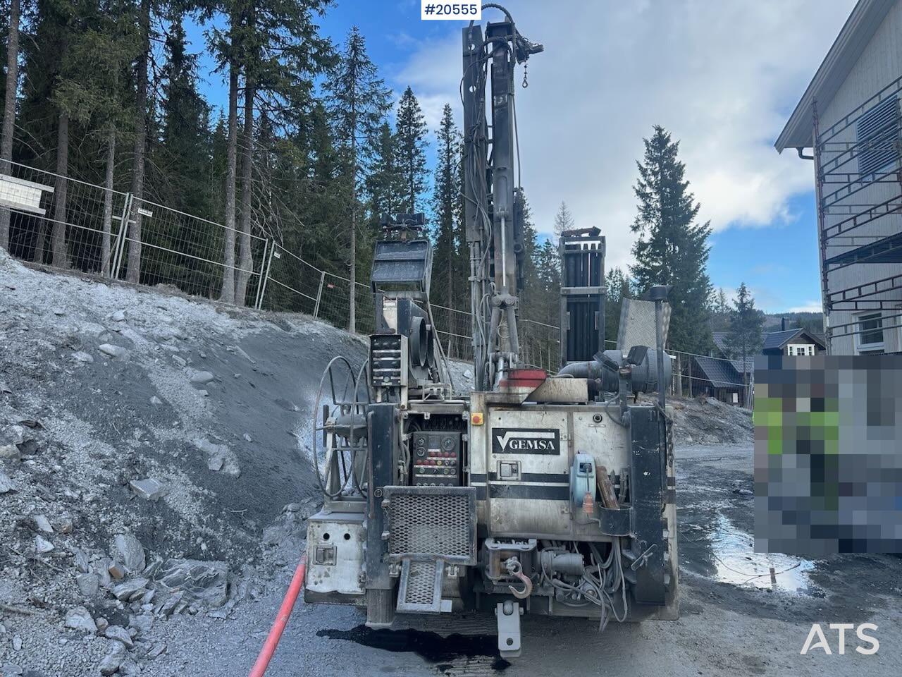 Gemsa Gemrok 45 borevogn. SE VIDEO - Perforadora: foto 4 Gemsa Gemrok 45 borevogn. SE VIDEO - Perforadora: foto 4