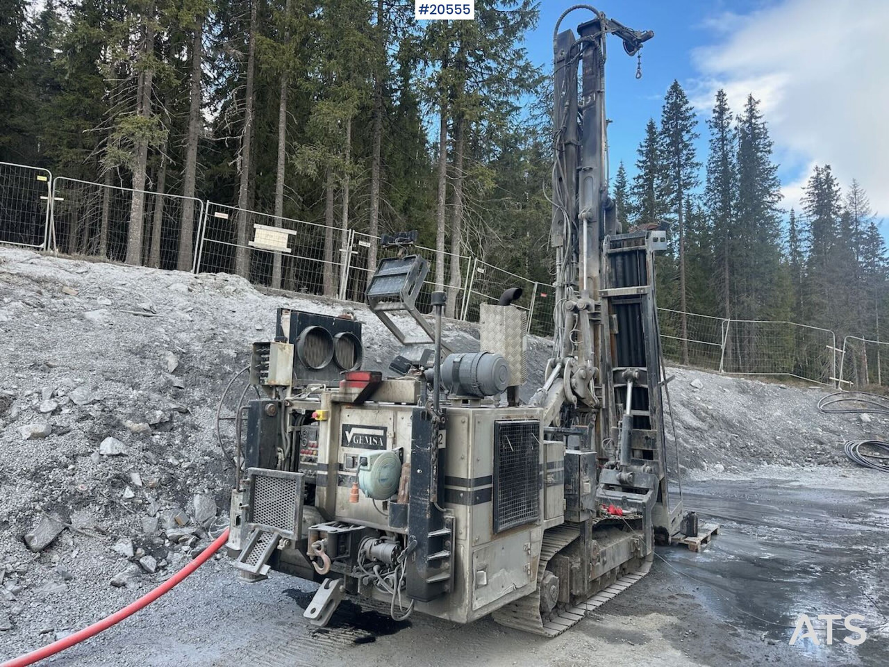 Gemsa Gemrok 45 borevogn. SE VIDEO - Perforadora: foto 3 Gemsa Gemrok 45 borevogn. SE VIDEO - Perforadora: foto 3