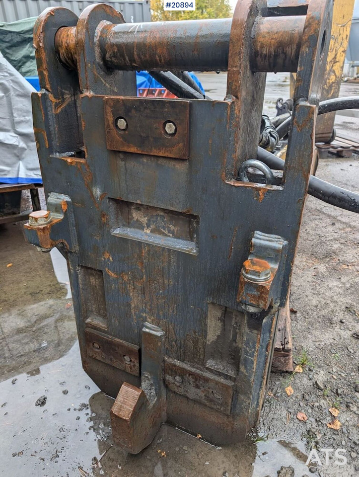 Martillo hidráulico para Maquinaria de construcción Giant 2009 GIANT GT200 pigghammer m/ KM3 feste.: foto 6