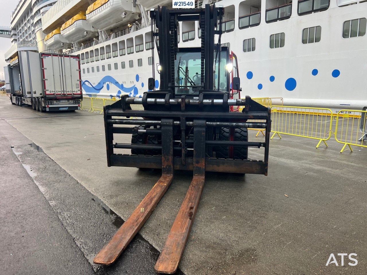 Hangcha CPCD120 Gaffeltruck m/ hydrauliske gafler, sideforskyvning og lite timer - Carretilla elevadora diésel: foto 5 Hangcha CPCD120 Gaffeltruck m/ hydrauliske gafler, sideforskyvning og lite timer - Carretilla elevadora diésel: foto 5