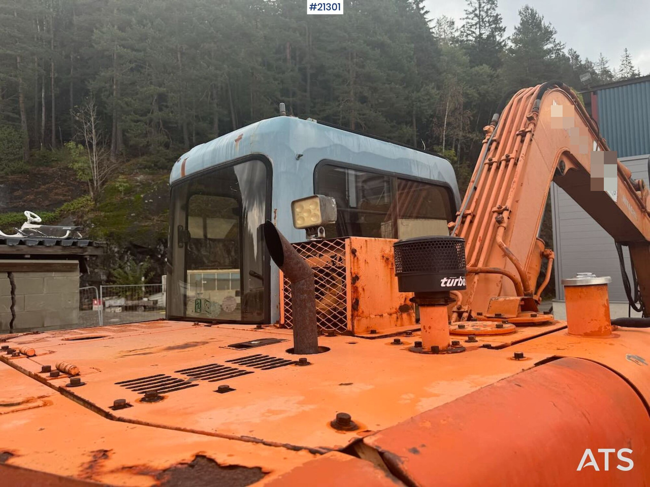 Excavadora de cadenas Hitachi EX60: foto 36
