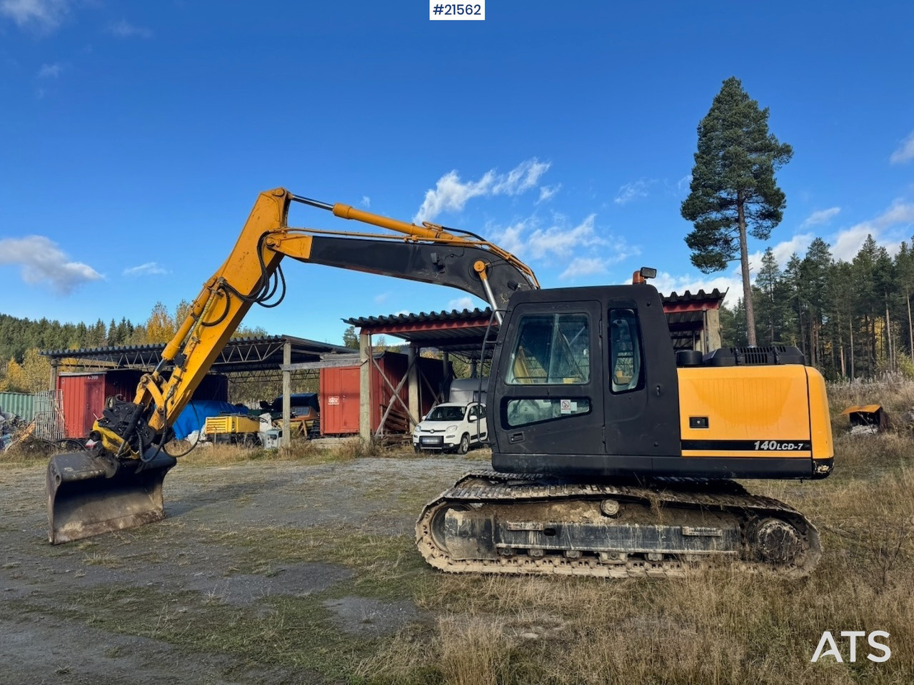 Hyundai 140LC-7 Beltegraver - Excavadora de cadenas: foto 3 Hyundai 140LC-7 Beltegraver - Excavadora de cadenas: foto 3