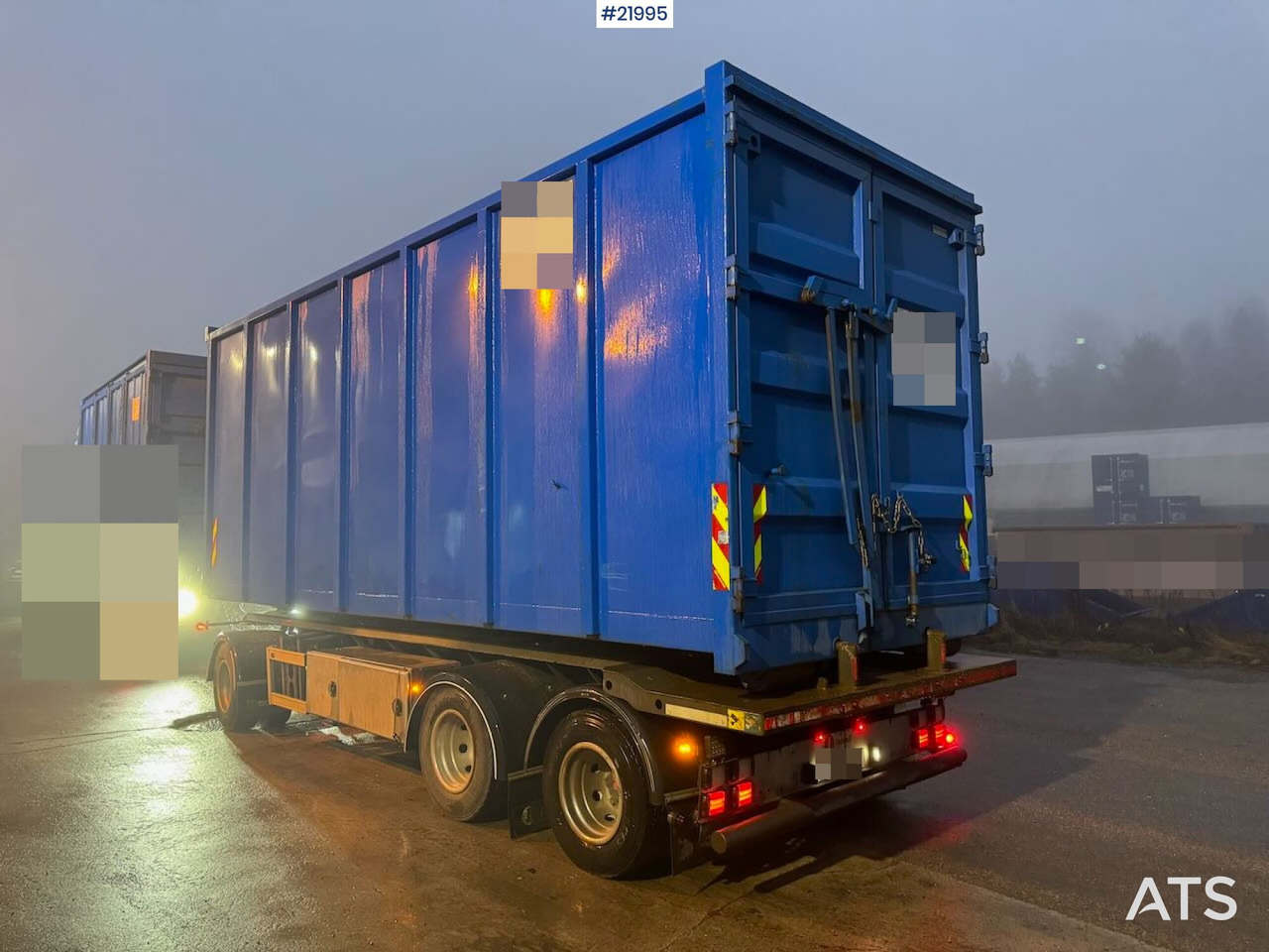 Istrail krokhenger m/ tipp - Remolque multilift/ Portacontenedores de cadenas: foto 5 Istrail krokhenger m/ tipp - Remolque multilift/ Portacontenedores de cadenas: foto 5