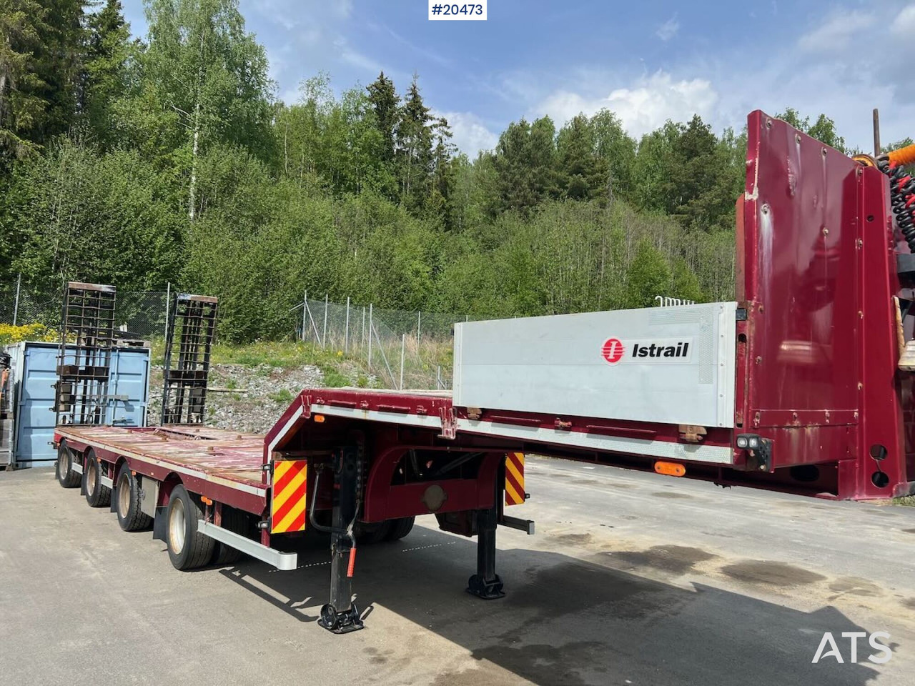 Istrail maskinhenger - Semirremolque góndola rebajadas: foto 1 Istrail maskinhenger - Semirremolque góndola rebajadas: foto 1
